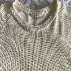 Aritzia Wilfred Palmier sleeveless sweater